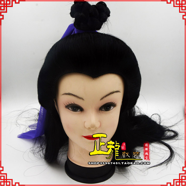 望江小生头套董永头套古装假发青年头套