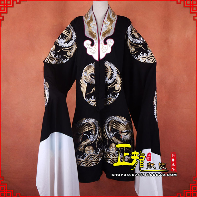 望江二进宫服装国太女披 全金团凤凤披