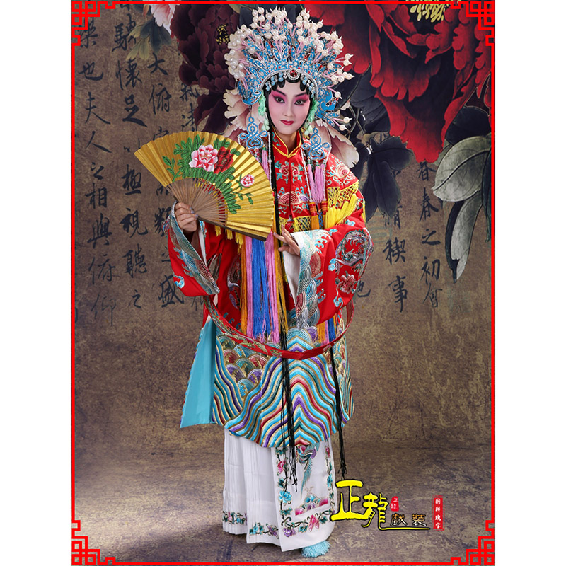 望江凤袍杨贵妃贵妃醉酒 软绉团凤女蟒